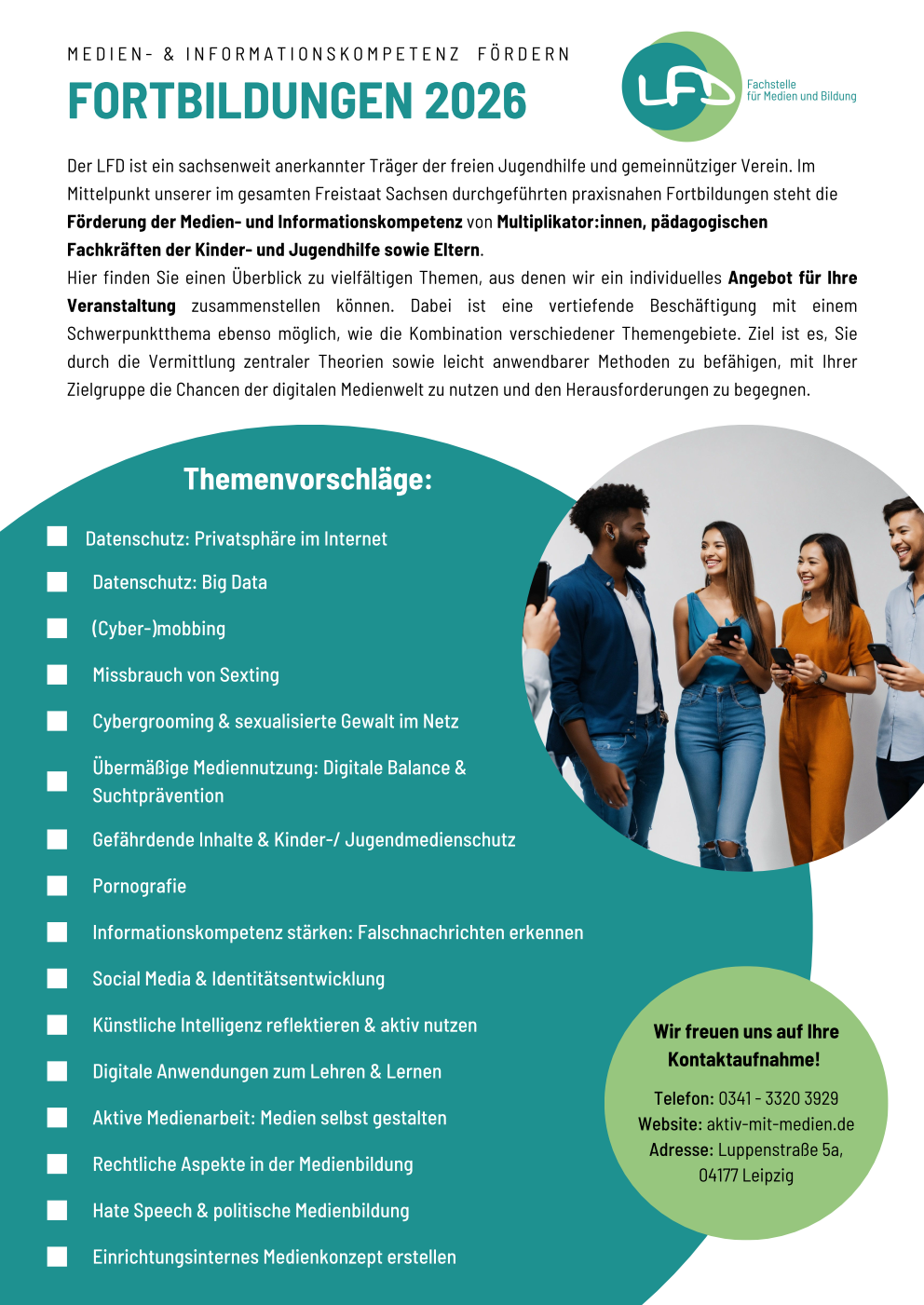 Flyer Fortbildungen 2026